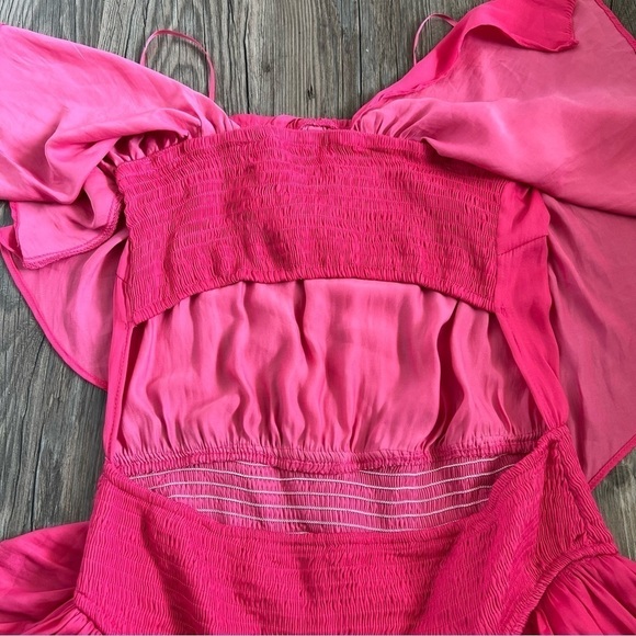 NWT Pants Store Tube Top Ruffle Dress With Shorts Large - Picture 7 of 9